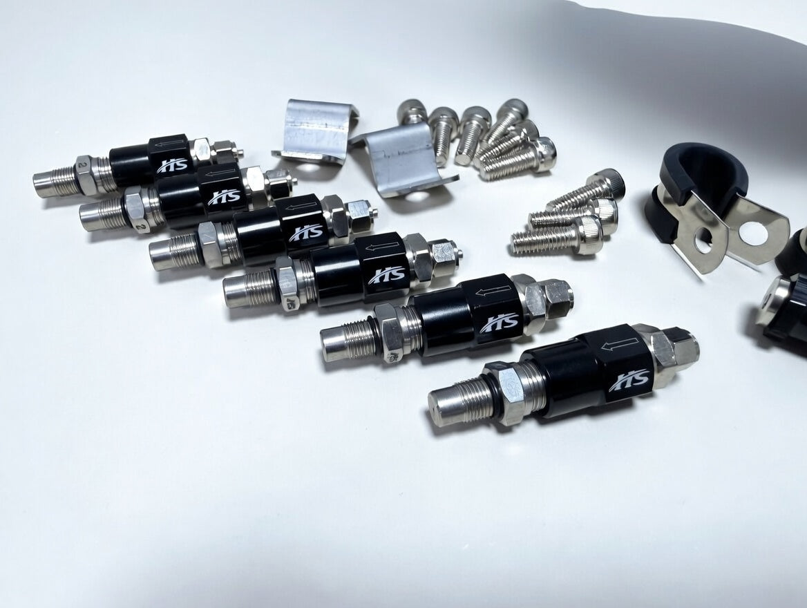 BMW / TOYOTA B58 專用水/甲醇噴射 6 直噴安裝套件 BMW/Toyota B58 Direct Port Water/Methanol Injection Kit