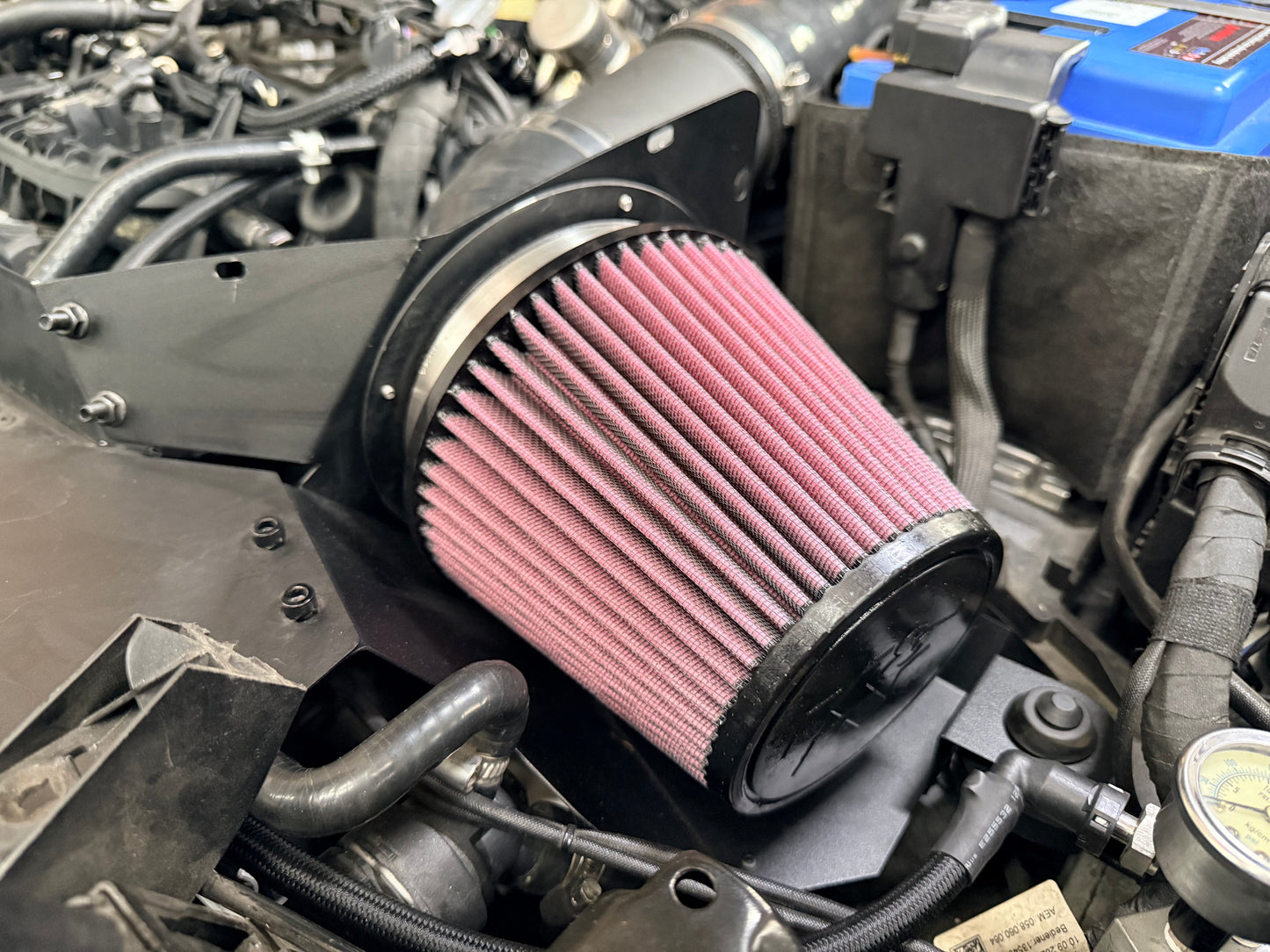 🔧 K&N 高流量空氣濾清器 – HSTuned 碳纖維進氣組 專用升級濾芯