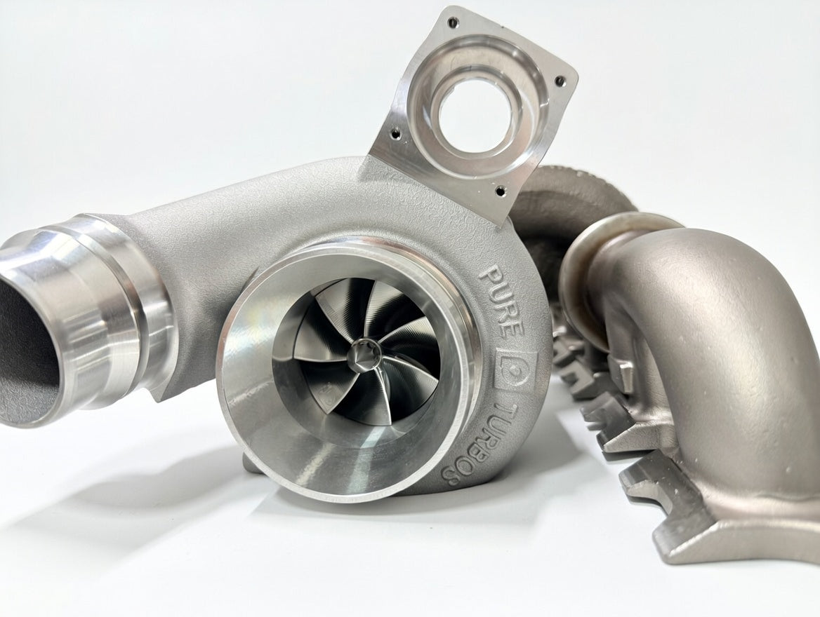HS TUNED × PURE TURBOS PURE900 B58 TU 6port 升級渦輪
